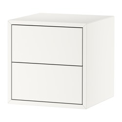 EKET - Kabinet 2 laci, putih, 35x35x35 cm