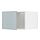 METOD - top cabinet for fridge/freezer, white/Kallarp light grey-blue, 60x60x40 cm | IKEA Indonesia - PE859224_S1