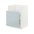 METOD/MAXIMERA - Base cab f TALLSJÖN sink, white/Kallarp light grey-blue, 60x60 cm