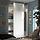 PAX/HASVIK - wardrobe, white/high-gloss/white, 150x66x236 cm | IKEA Indonesia - PE897651_S1