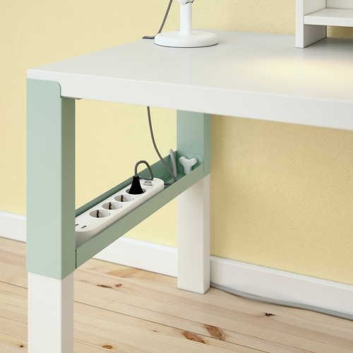 PÅHL desk with shelf unit