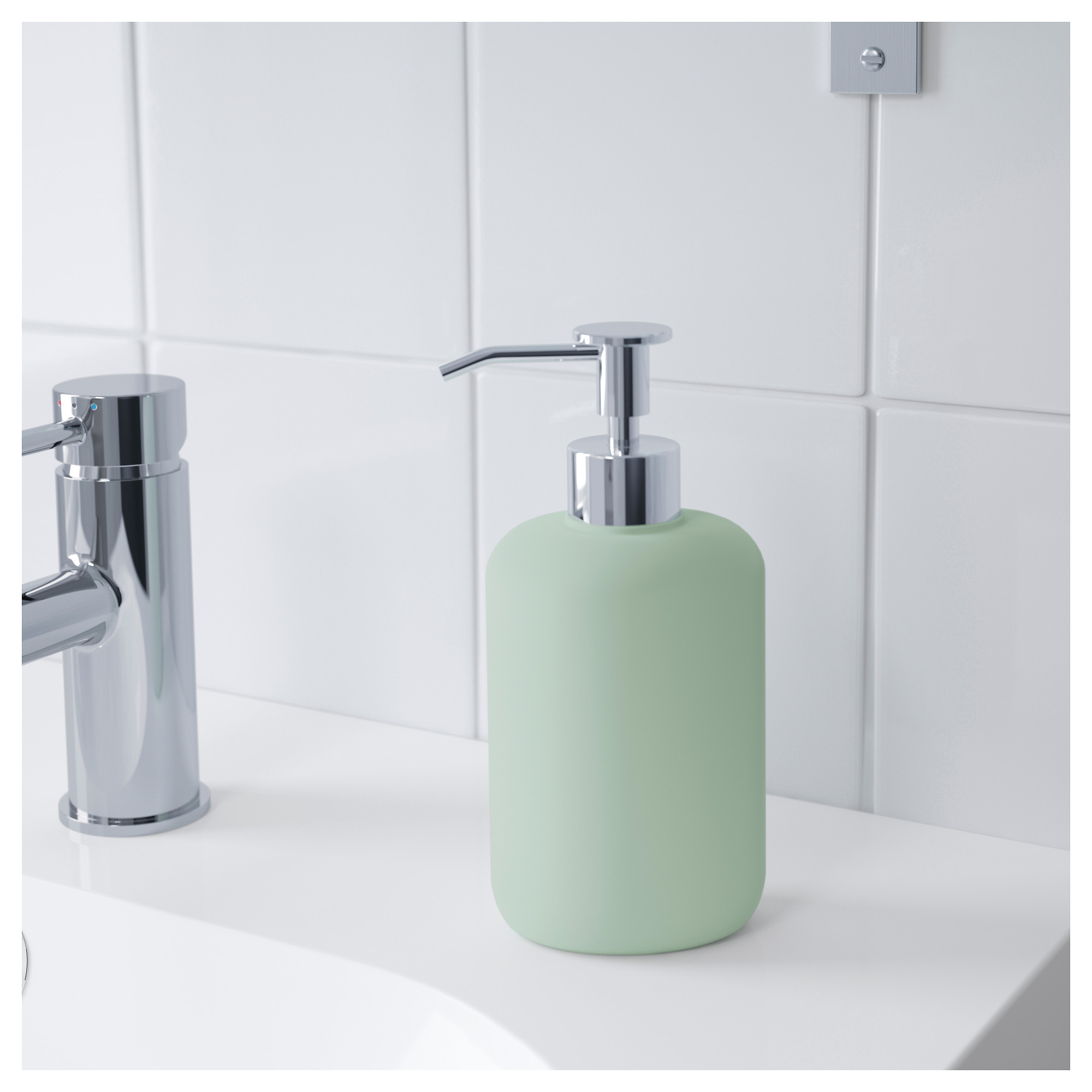 Light Green NEW IKEA EKOLN Dispenser Soap Dark gray