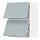 METOD - wall cab horizo 2 doors w push-open, white/Kallarp light grey-blue, 60x37x80 cm | IKEA Indonesia - PE859301_S1