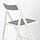 FRÖSVI - folding chair, white/Knisa light grey | IKEA Indonesia - PE932749_S1