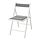 FRÖSVI - folding chair, white/Knisa light grey | IKEA Indonesia - PE932748_S1