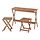 NÄMMARÖ table and 2 stools, outdoor