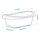 LÄTTSAM - baby bath, white/turquoise | IKEA Indonesia - PE962853_S1