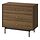 RÅDMANSÖ - chest of 3 drawers, brown walnut effect, 90x48x81 cm | IKEA Indonesia - PE962857_S1