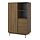 RÅDMANSÖ - wardrobe, brown walnut effect, 118x64x190 cm | IKEA Indonesia - PE962861_S1