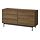 RÅDMANSÖ - chest of 6 drawers, brown walnut effect, 159x48x81 cm | IKEA Indonesia - PE962859_S1