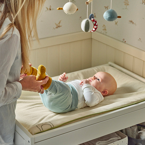 SKÖTSAM babycare mat with cover