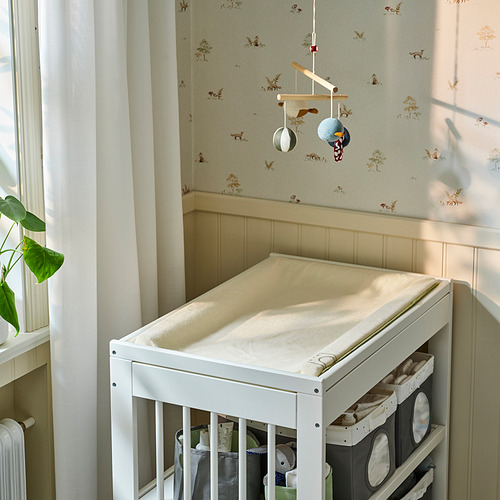 SKÖTSAM babycare mat with cover