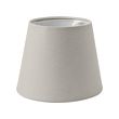 SKOTTORP - Kap lampu, abu-abu muda, 19 cm