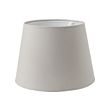SKOTTORP - Lamp shade, light grey, 33 cm