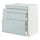 METOD/MAXIMERA - base cab f hob/4 fronts/3 drawers | IKEA Indonesia - PE859542_S1
