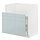 METOD/MAXIMERA - base cab f TALLSJÖN sink, white/Kallarp light grey-blue, 80x60 cm | IKEA Indonesia - PE859545_S1