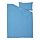 ÄNGSLILJA - sarung duvet dan sarung bantal, biru, 150x200/50x80 cm | IKEA Indonesia - PE897802_S1