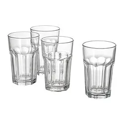 POKAL - Gelas, kaca bening, 35 cl 4 –p