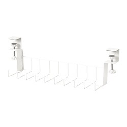 ARNBJÖRN - Pengaturan kabel horizontal, putih, 51 cm