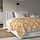 SVARTFRYLE - throw, dark yellow/light grey, 130x170 cm | IKEA Indonesia - PE932870_S1