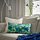 SANDMOTT - bantal kursi, hijau terang/biru tua, 30x58 cm | IKEA Indonesia - PE932896_S1