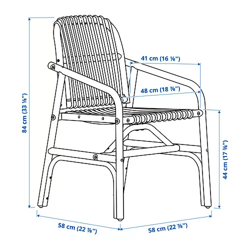SALNÖ Measurement Illustration