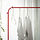 BRUKSVARA - clothes rack, red, 78x147 cm | IKEA Indonesia - PE898038_S1