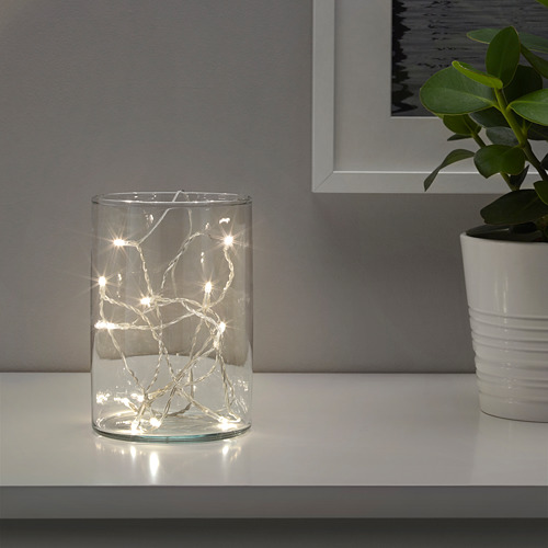 LEDFYR rantai lampu LED dengan 12 lampu