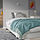 KLIPPOXEL - throw, grey-turquoise, 130x170 cm | IKEA Indonesia - PE933116_S1