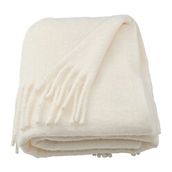 KLIPPOXEL - Throw, off-white, 130x170 cm