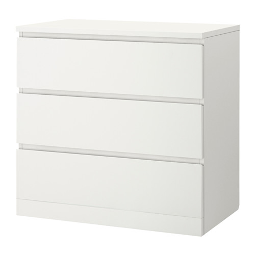 MALM lemari 3 laci