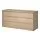 MALM - lemari 6 laci, veneer kayu oak diwarnai putih, 160x78 cm | IKEA Indonesia - PE621346_S1