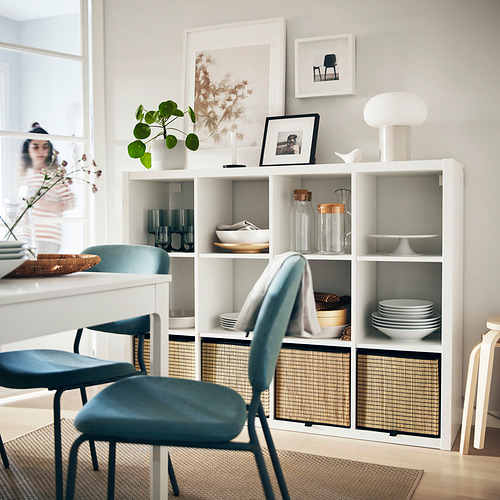 KALLAX shelving unit, white, 112x147 cm | IKEA Indonesia