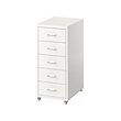 HELMER - unit laci beroda, putih, 28x65 cm | IKEA Indonesia - E1001713_S2