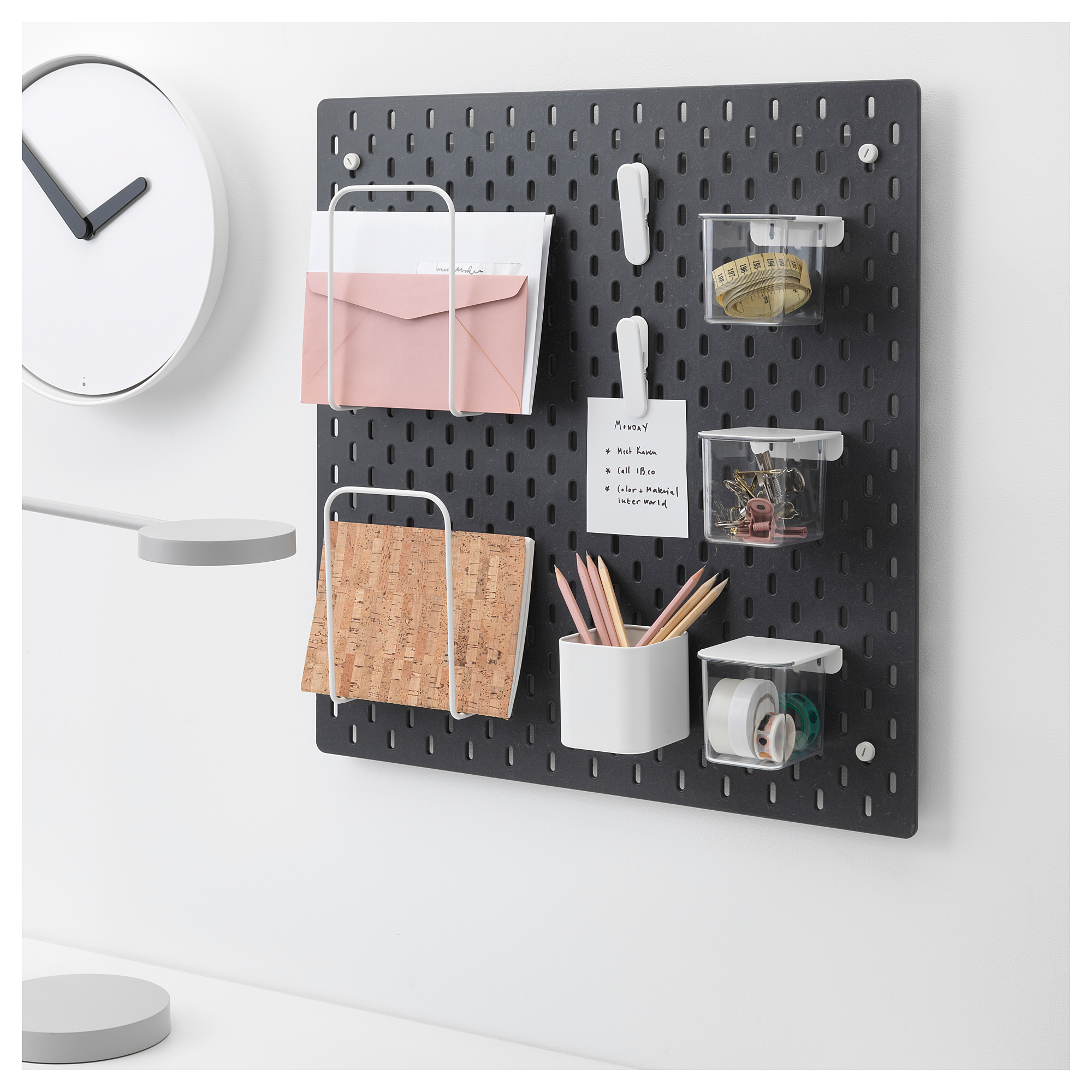 Sk Dis Pegboard Combination Black Ikea Indonesia