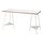 TILLSLAG/LAGKAPTEN - desk, white anthracite/white, 140x60 cm | IKEA Indonesia - PE898167_S1