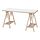 LAGKAPTEN/MITTBACK - meja, putih antrasit/kayu birch, 140x60 cm | IKEA Indonesia - PE898171_S1
