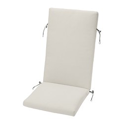 FRÖSÖN - Cover for seat/back cushion, outdoor beige, 116x45 cm