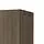 BRUKSVARA - Lemari pakaian 2 pintu dg 2 laci, cokelat, 79x57x201 cm | IKEA Indonesia - PE898238_S1