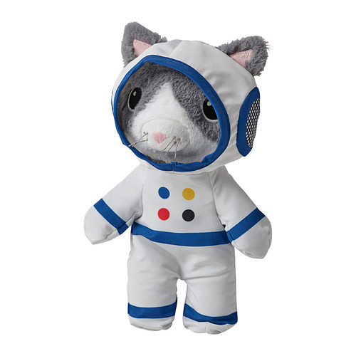 AFTONSPARV boneka berkostum astronaut