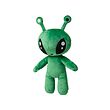 AFTONSPARV - Soft toy, alien/green, 34 cm