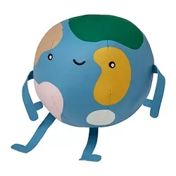 AFTONSPARV - Boneka, Earth/aneka warna