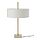STOCKHOLM 2025 - table lamp, white textile/brass-plated, 65 cm | IKEA Indonesia - PE933240_S1