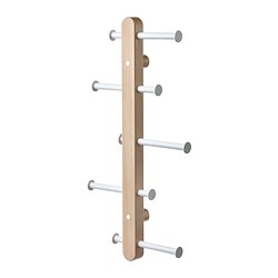 PLOGA - Vertical hook rack, 60 cm