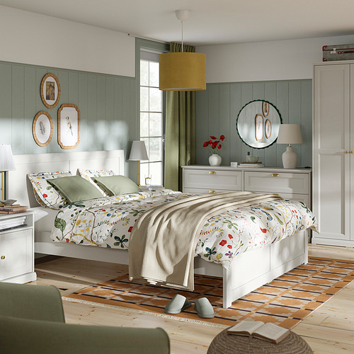 FÅGELFJÄLLET bedroom furniture, set of 5