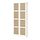 BILLY/HÖGADAL - rak buku dgn pintu, putih, 80x30x202 cm | IKEA Indonesia - PE933305_S1
