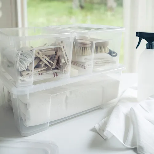 SAMLA Kotak Penyimpanan Transparan 5 Liter IKEA