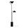 TRÅDNATE floor uplighter/reading lamp