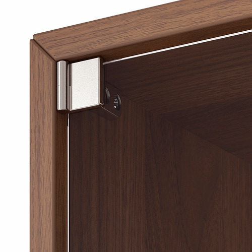 EKET kabinet dinding dengan pintu kaca