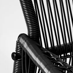 TALLSKÄR - Kursi berlengan, luar ruang, antrasit